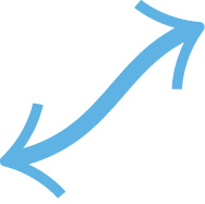 Icon of arroes pointing in different directions