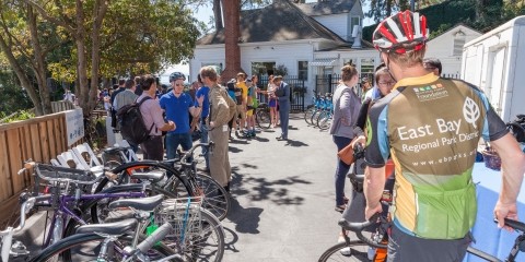 Bicyclists at Vista Point