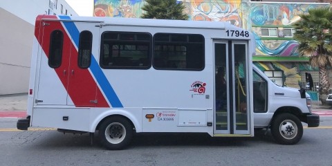 Paratransit vehicle