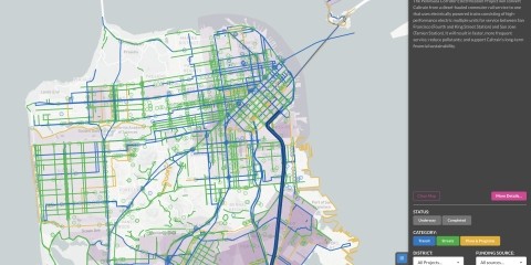 A screenshot of the MyStreetSF tool