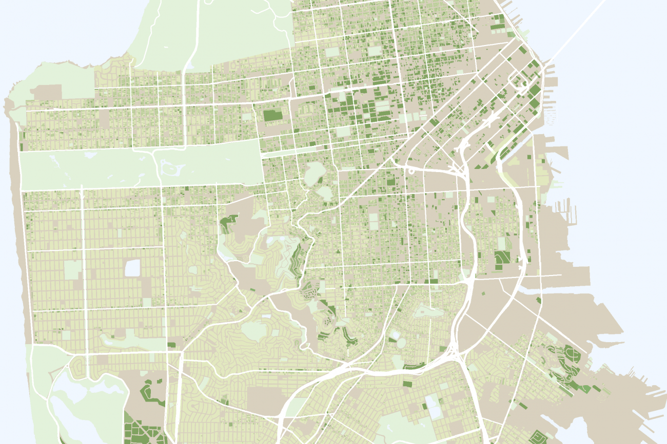 A map of San Francisco
