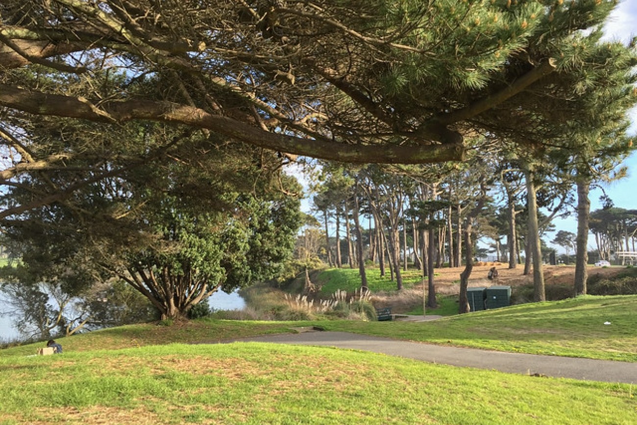 Existing Lake Merced path