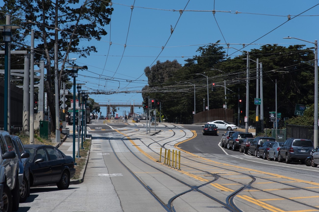 View of Ocean Avenue