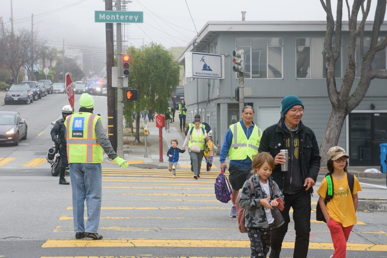 Monterey Blvd Crossing SFMTA