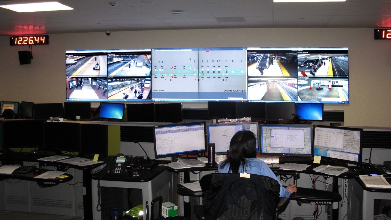 SFMTA's traffic control center