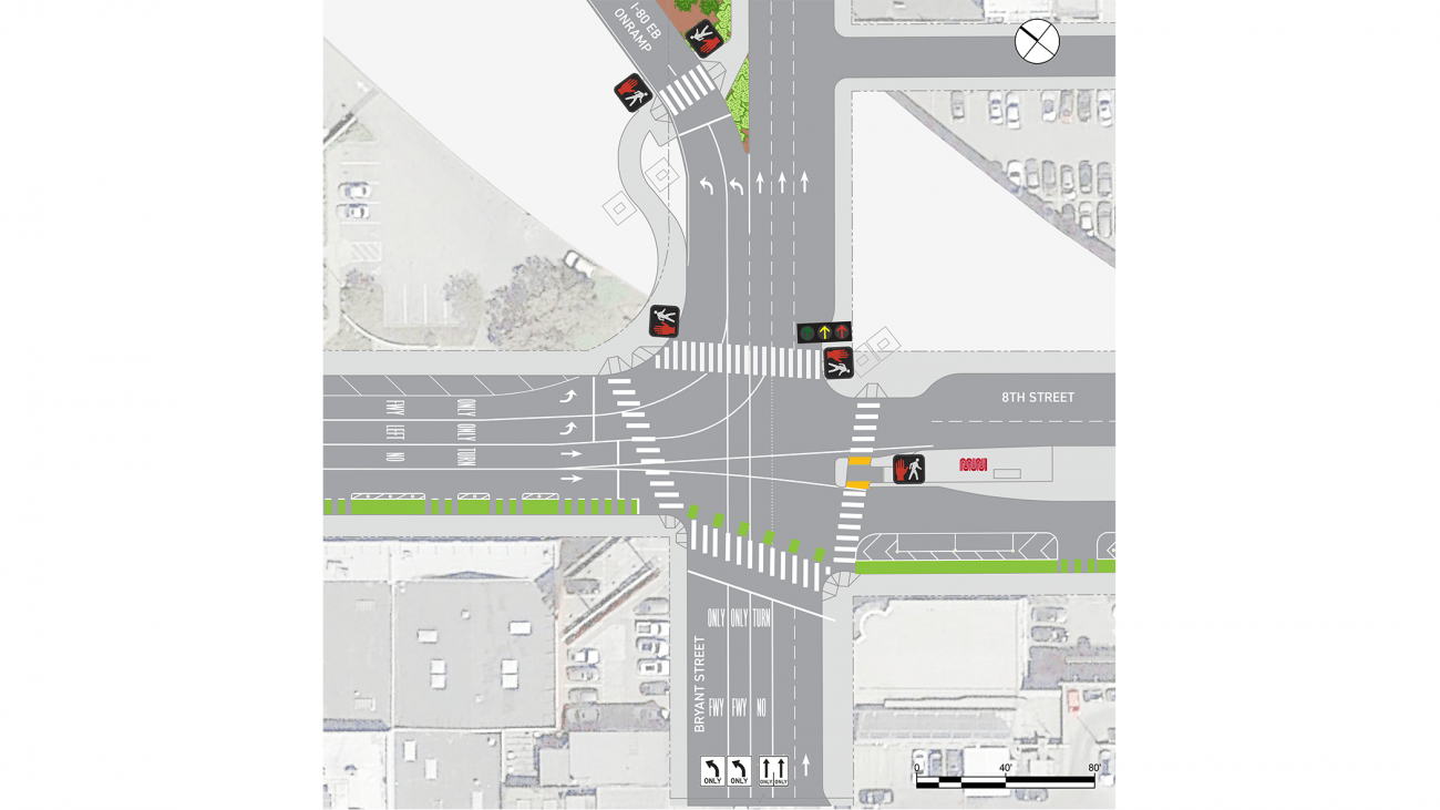 8th and Bryant streets Improvement Plan