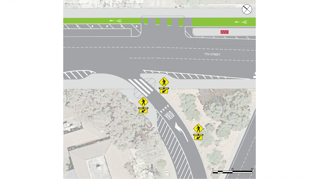 7th Street between Bryant and Harrison streets Improvement Plan