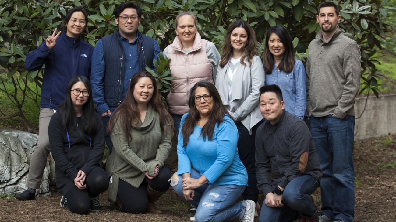the Finance and Administration division team