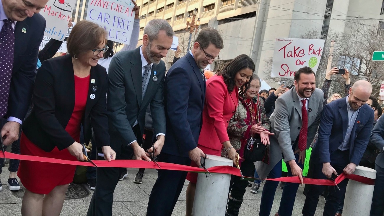 Ribbon cutting