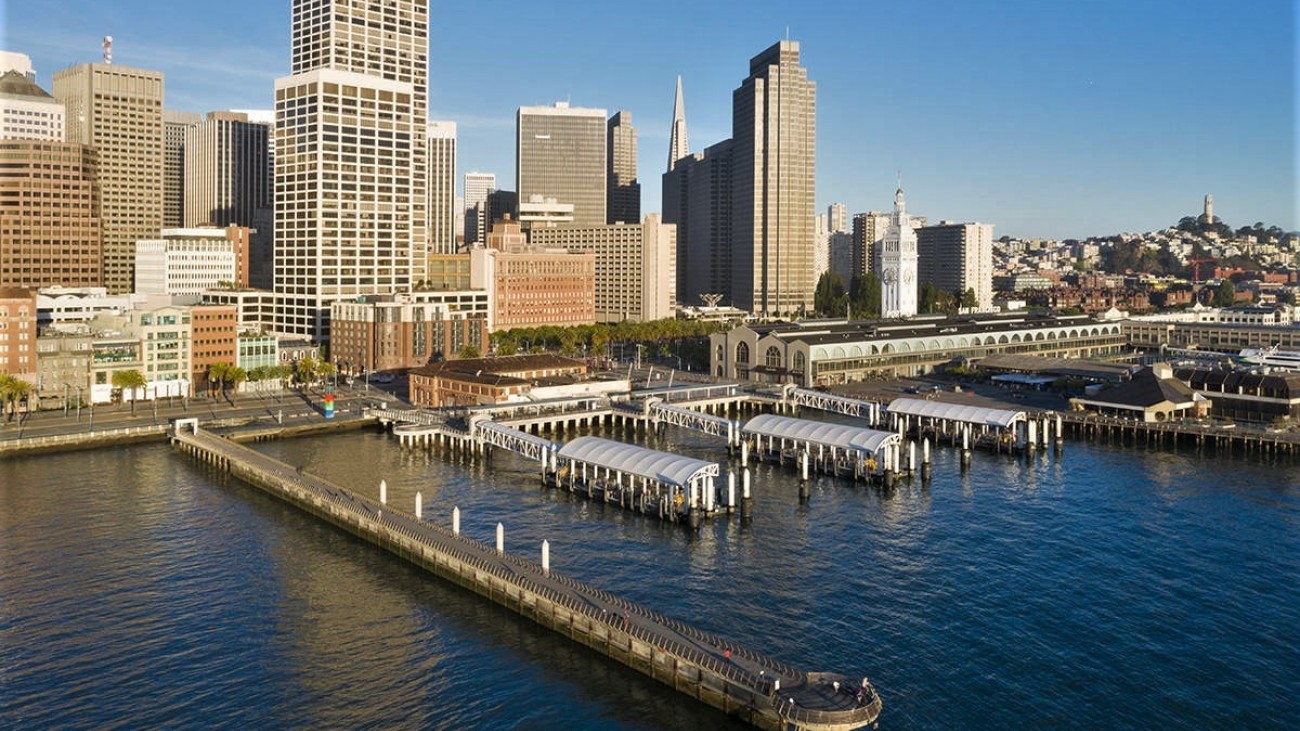 new ferry docks