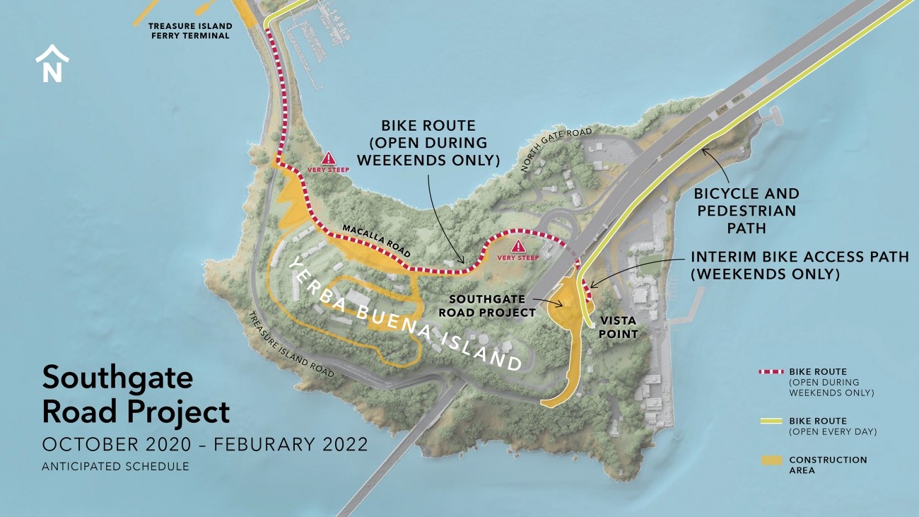 Southgate Bike Access Map