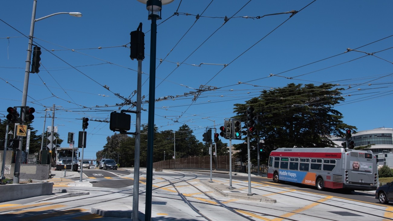 Intersection near Balboa Park Station