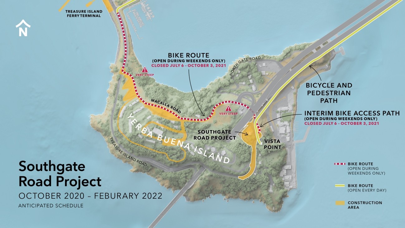 Southgate Bike Access Map