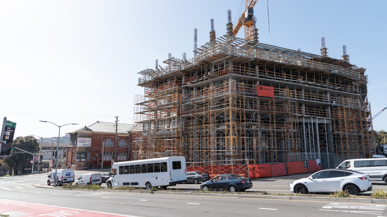 Construction of Balboa Upper Yard Housing development