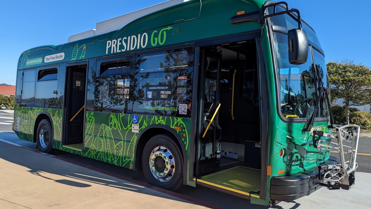 Presidio Go battery electric bus