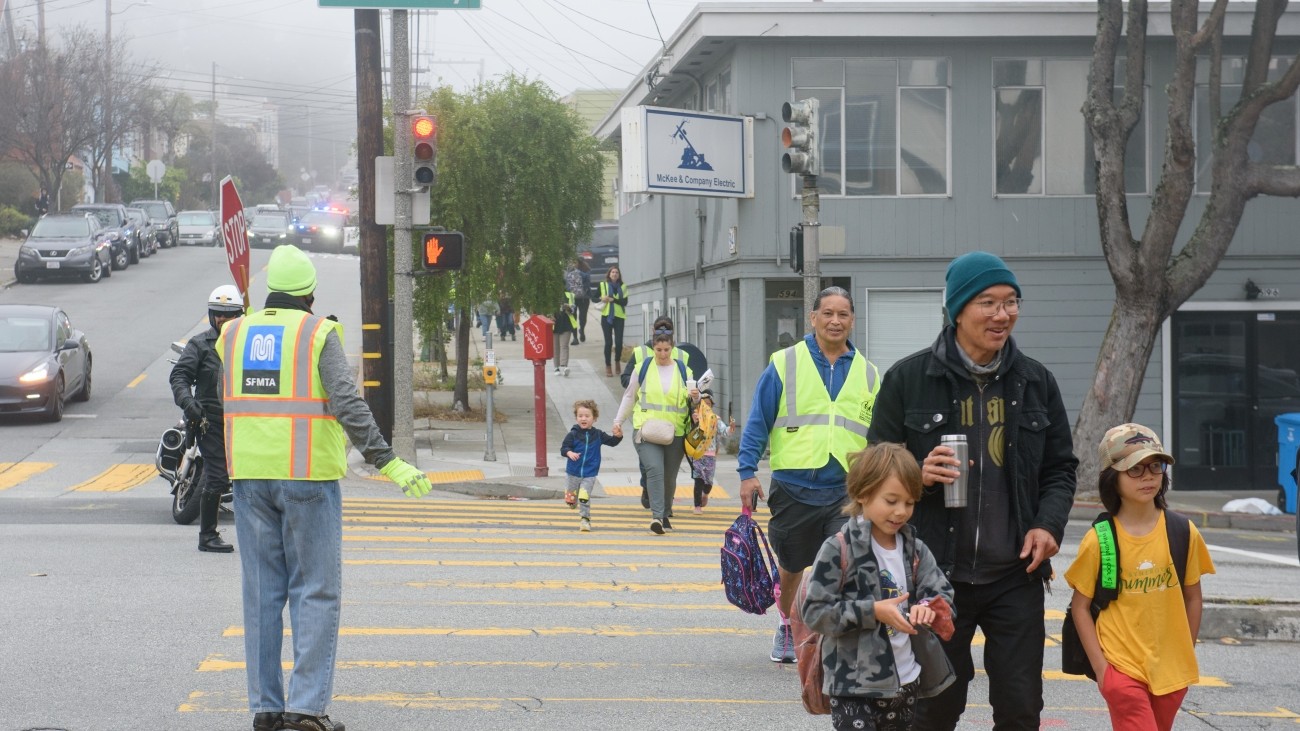 Monterey Blvd Crossing SFMTA