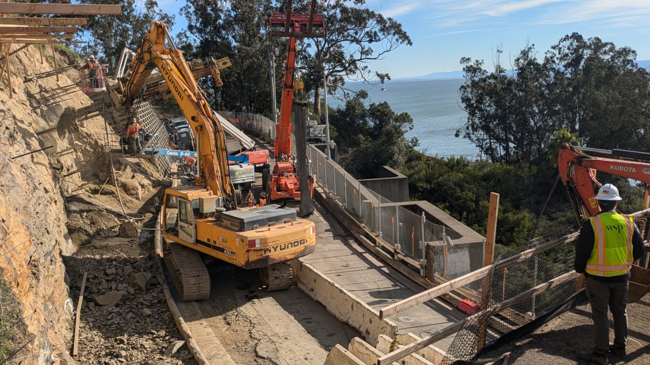 Construction at Hillcrest