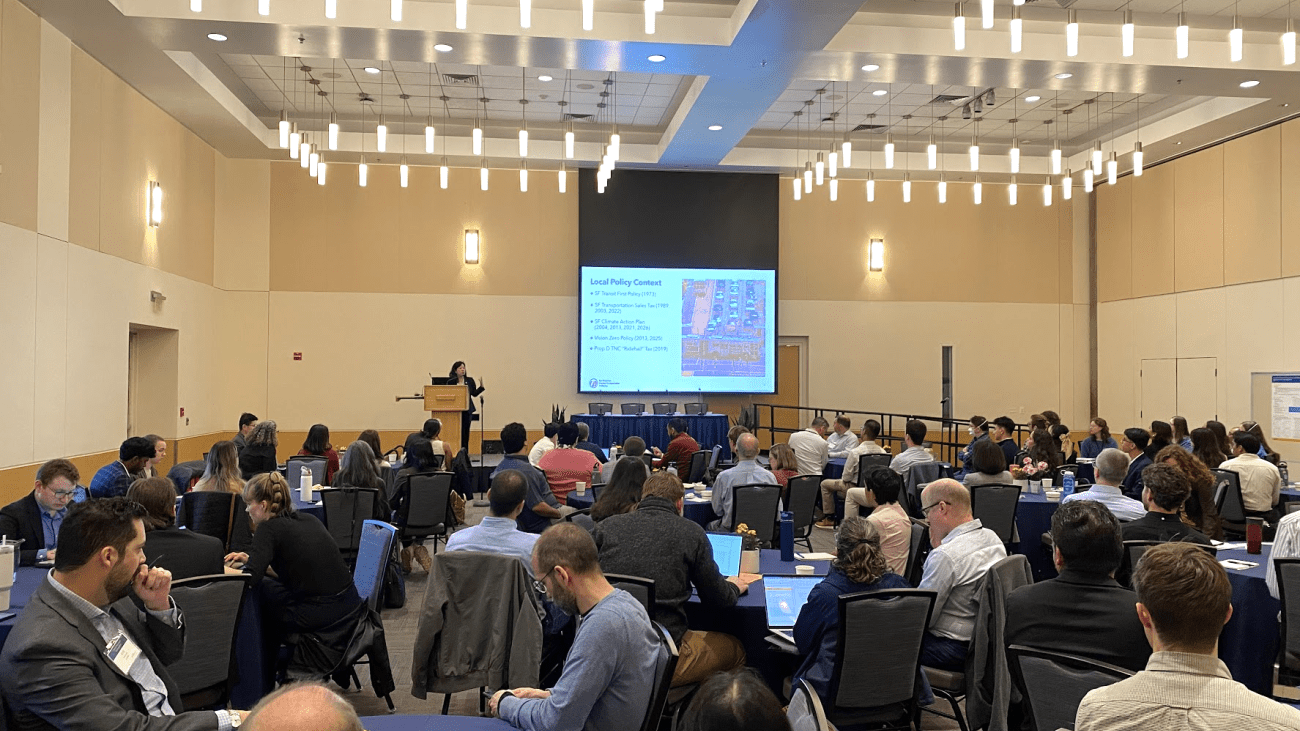 Executive Director Tilly Chang continuing to deliver the keynote address