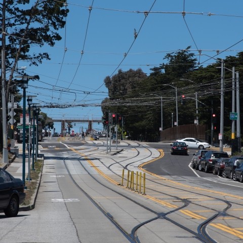 View of Ocean Avenue