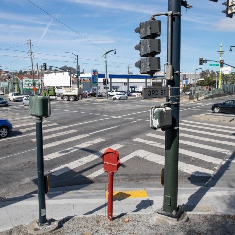 Intersection of Evans Ave and Third Street