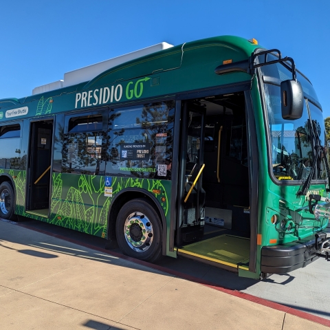 Presidio Go battery electric bus