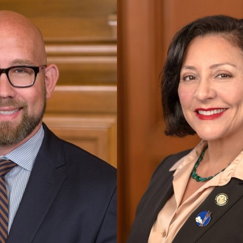 Portraits of Chair Mandelman and Vice Chair Melgar