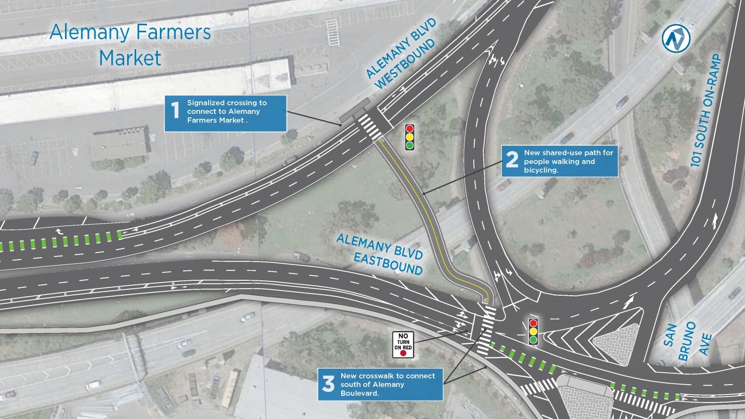 A map of the project area