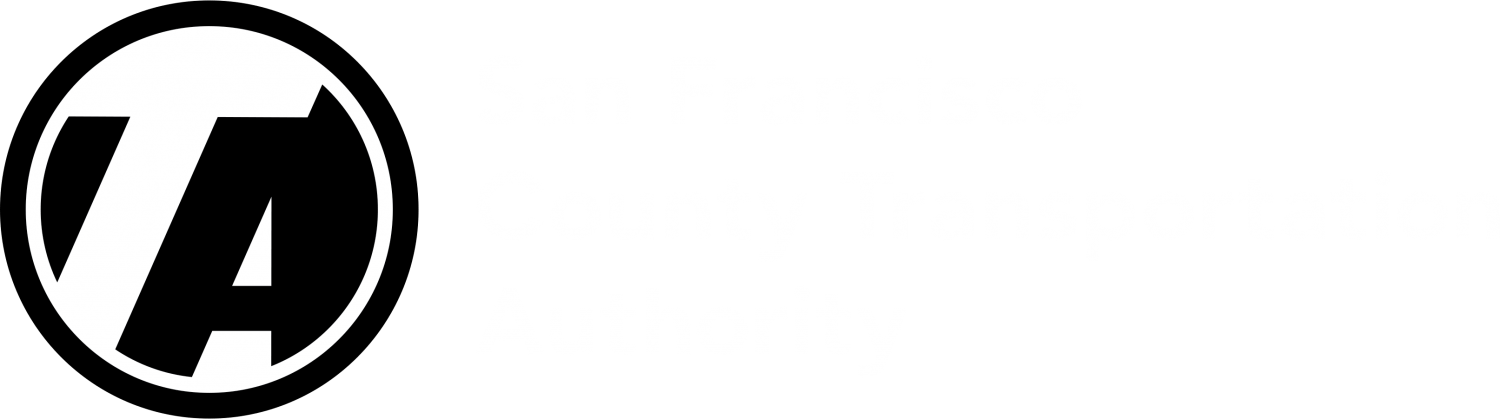 Transportation Authority Logo for dark backgrounds